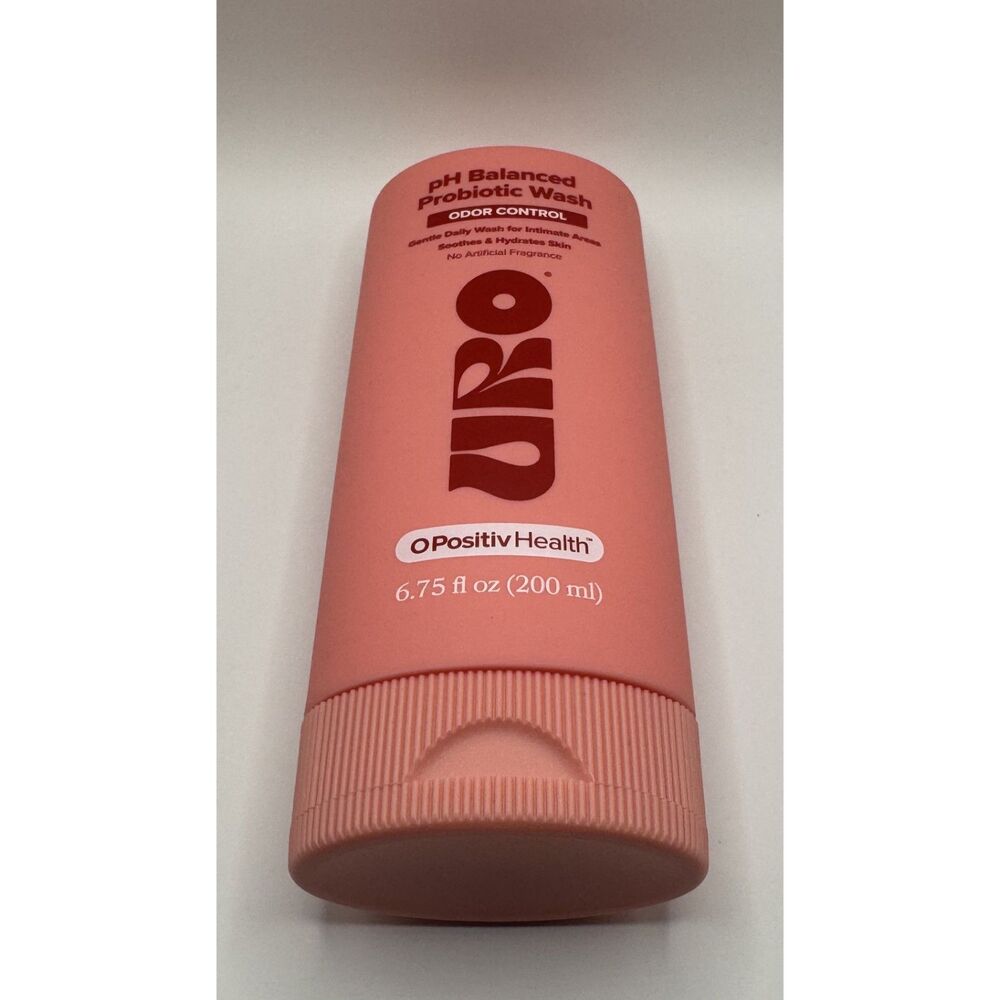 URO by OPositiv pH Balanced Probiotic Wash 6.75 floz Intimate Daily Cleanser NEW